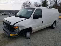 Salvage trucks for sale at Concord, NC auction: 2011 Ford Econoline E250 Van