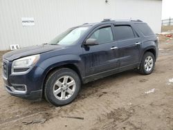 Salvage cars for sale from Copart Portland, MI: 2016 GMC Acadia SLE