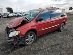 Salvage cars for sale from Copart Pasco, WA: 2001 Dodge Grand Caravan ES