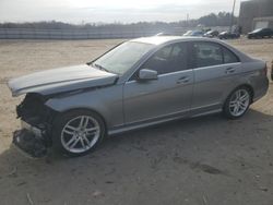 Salvage cars for sale at Fredericksburg, VA auction: 2012 Mercedes-Benz C 300 4matic