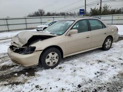 Salvage cars for sale at Hillsborough, NJ auction: 2002 Honda Accord EX