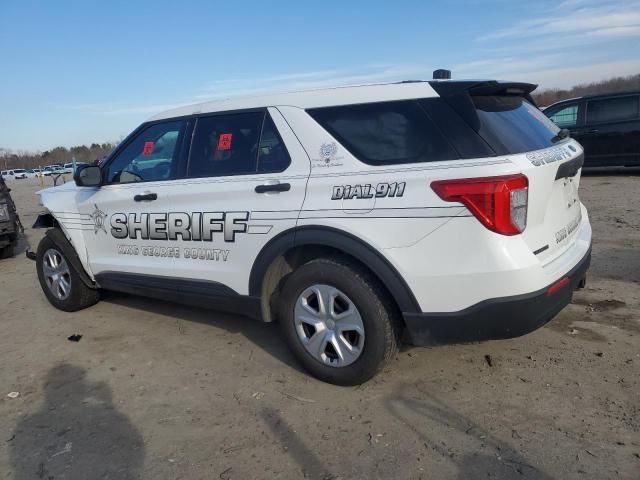 2021 Ford Explorer Police Interceptor