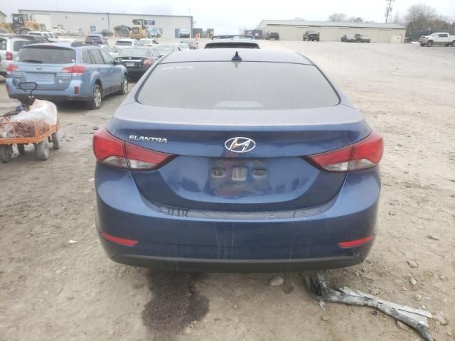 2016 Hyundai Elantra SE