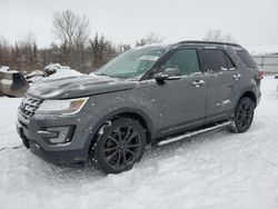 Ford salvage cars for sale: 2017 Ford Explorer XLT