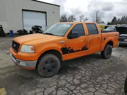 Salvage trucks for sale at Woodburn, OR auction: 2004 Ford F150 Supercrew