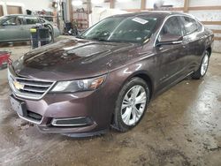 Chevrolet salvage cars for sale: 2015 Chevrolet Impala LT