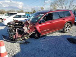 Jeep salvage cars for sale: 2023 Jeep Grand Cherokee L Limited