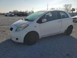 Salvage cars for sale from Copart Riverview, FL: 2007 Toyota Yaris