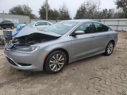 Salvage cars for sale at Midway, FL auction: 2015 Chrysler 200 C