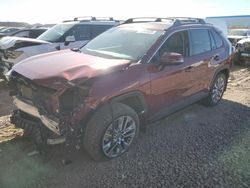 Toyota salvage cars for sale: 2021 Toyota Rav4 XLE Premium