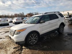 Salvage cars for sale at New Britain, CT auction: 2015 Ford Explorer XLT