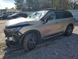 Salvage cars for sale at Knightdale, NC auction: 2022 Infiniti QX60 Autograph