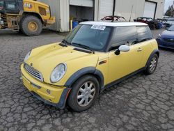 Salvage cars for sale at Woodburn, OR auction: 2003 Mini Cooper