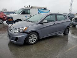 Salvage cars for sale at Hayward, CA auction: 2017 Hyundai Accent SE