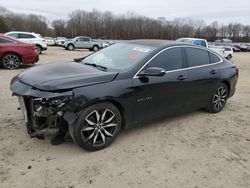 Chevrolet salvage cars for sale: 2018 Chevrolet Malibu LT