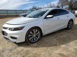 Chevrolet salvage cars for sale: 2016 Chevrolet Malibu Premier