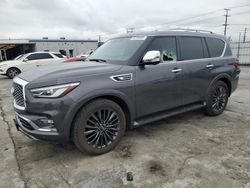 Salvage cars for sale at Sun Valley, CA auction: 2022 Infiniti QX80 Sensory