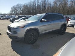 Salvage cars for sale at Glassboro, NJ auction: 2016 Jeep Cherokee Latitude