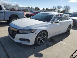 Honda salvage cars for sale: 2018 Honda Accord Sport