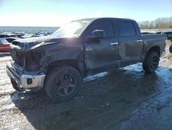 Salvage trucks for sale at Davison, MI auction: 2014 Toyota Tundra Crewmax Platinum