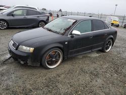 Salvage cars for sale at Antelope, CA auction: 2004 Audi S4