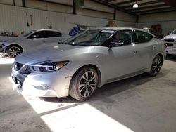 Salvage cars for sale at Chambersburg, PA auction: 2016 Nissan Maxima 3.5S