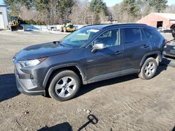 Salvage cars for sale at Mendon, MA auction: 2019 Toyota Rav4 XLE