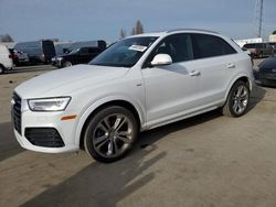 Salvage cars for sale at Hayward, CA auction: 2018 Audi Q3 Premium Plus