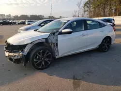 Salvage cars for sale at Dunn, NC auction: 2020 Honda Civic Sport