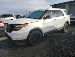 Salvage cars for sale at Eugene, OR auction: 2013 Ford Explorer Police Interceptor