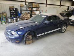 Salvage cars for sale at Byron, GA auction: 2010 Ford Mustang