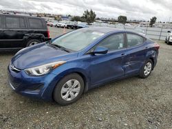 Salvage cars for sale at Antelope, CA auction: 2016 Hyundai Elantra SE