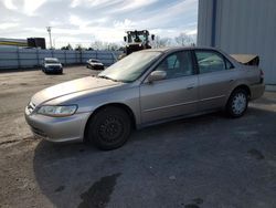 Salvage cars for sale at Antelope, CA auction: 2002 Honda Accord LX