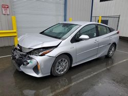 Toyota Prius salvage cars for sale: 2017 Toyota Prius Prime