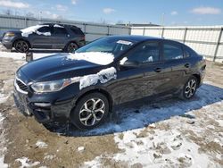 Carros salvage a la venta en subasta: 2019 KIA Forte FE