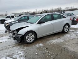 Salvage cars for sale at Louisville, KY auction: 2012 Chevrolet Cruze LS