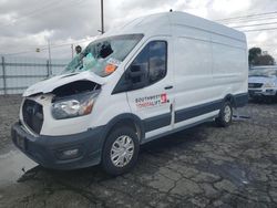 Salvage trucks for sale at Colton, CA auction: 2022 Ford Transit T-350