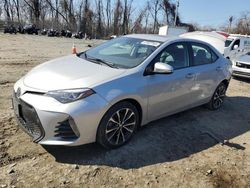 Salvage cars for sale at Baltimore, MD auction: 2017 Toyota Corolla L