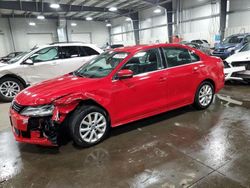 Salvage cars for sale at Ham Lake, MN auction: 2014 Volkswagen Jetta SE