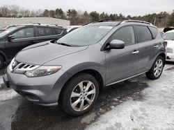 Salvage cars for sale at Exeter, RI auction: 2013 Nissan Murano S