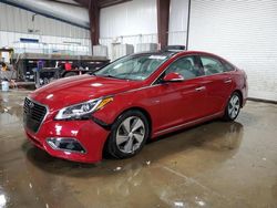 Salvage cars for sale at West Mifflin, PA auction: 2016 Hyundai Sonata Hybrid