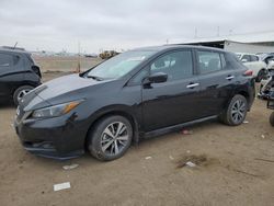 Salvage cars for sale at auction: 2021 Nissan Leaf S Plus