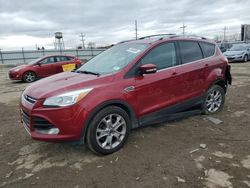 Salvage cars for sale at Chicago Heights, IL auction: 2016 Ford Escape Titanium