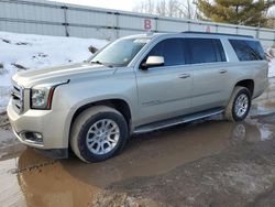 Salvage cars for sale at Davison, MI auction: 2017 GMC Yukon XL K1500 SLT