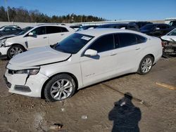 Salvage cars for sale at Franklin, WI auction: 2016 Chevrolet Impala LT