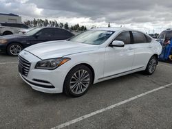 Salvage cars for sale at Rancho Cucamonga, CA auction: 2017 Genesis G80 Base