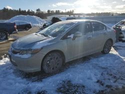 Honda salvage cars for sale: 2012 Honda Civic LX