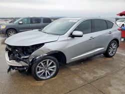 Salvage cars for sale at Grand Prairie, TX auction: 2019 Acura RDX Technology