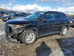 Salvage cars for sale at West Warren, MA auction: 2022 Toyota Corolla Cross LE