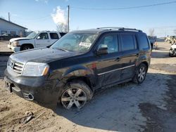 Vehiculos salvage en venta de Copart Pekin, IL: 2014 Honda Pilot Touring